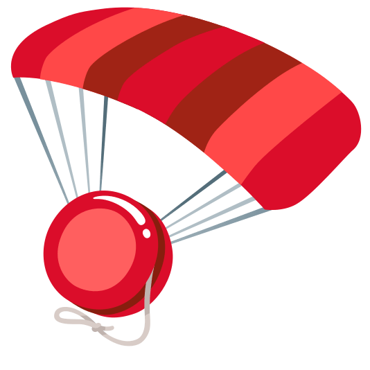 parachute yo yo