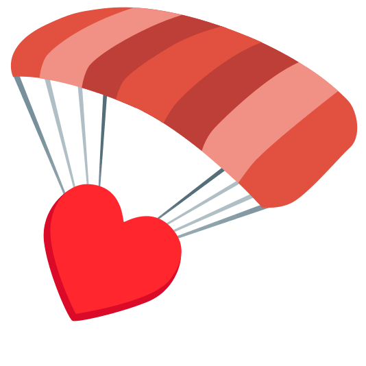 parachute hearts