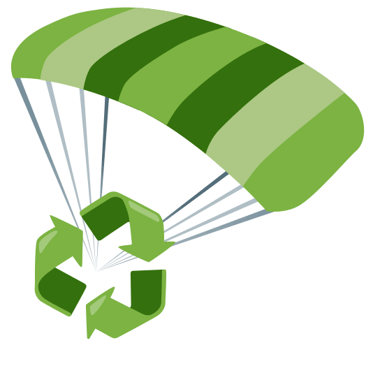 parachute recycle
