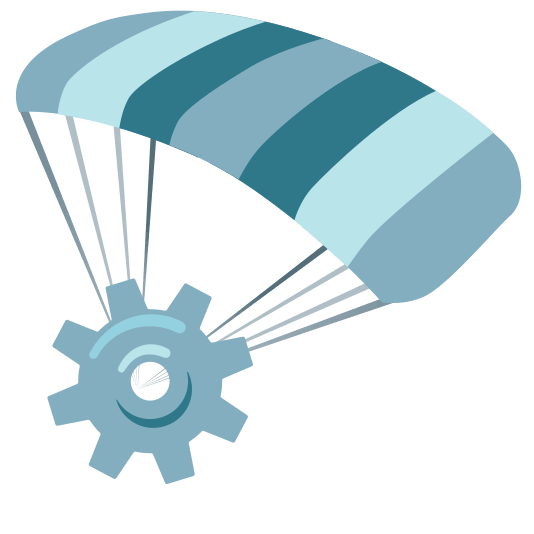 parachute gear