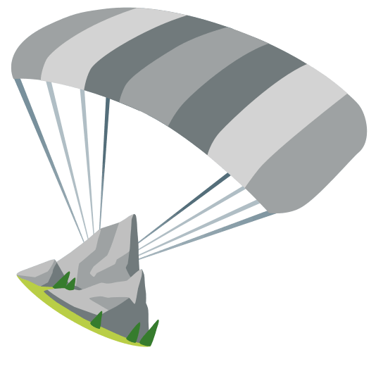 parachute mountain