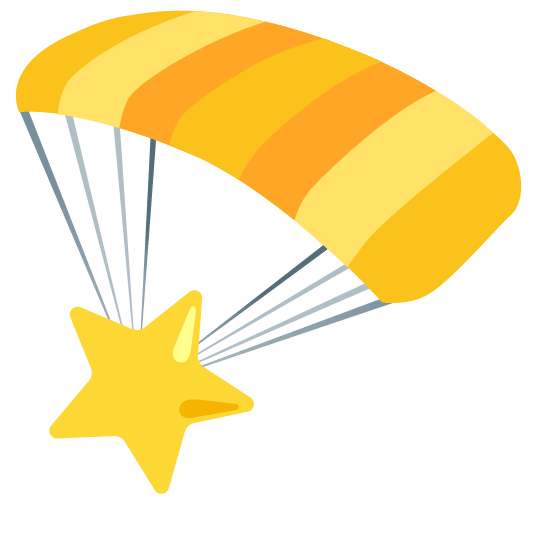 parachute star