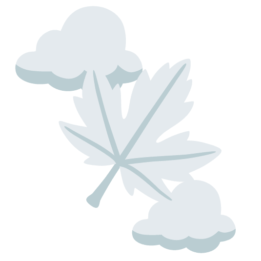 cloud maple leaf