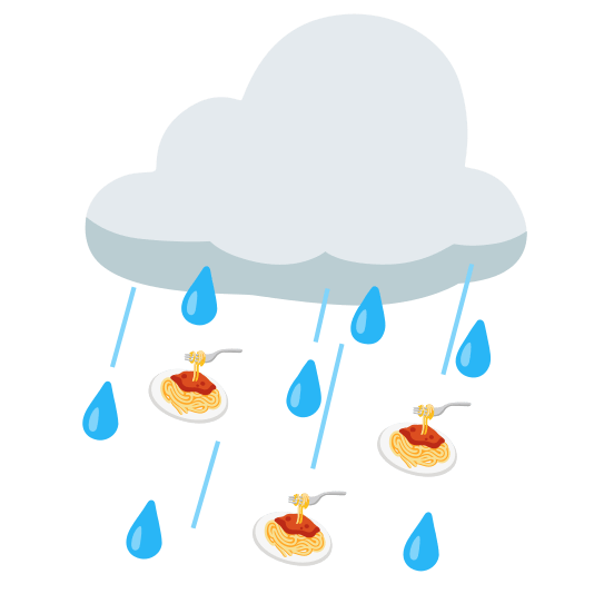 cloud spaghetti