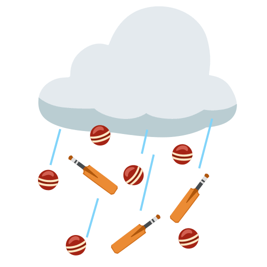 cloud cricket bat and ball