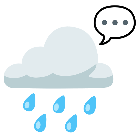 cloud speech balloon