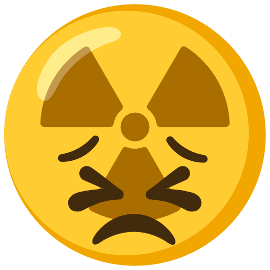 radioactive sign persevere