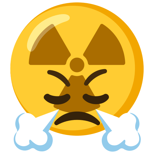 radioactive sign triumph