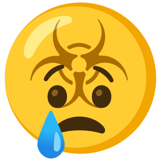 biohazard sign cry