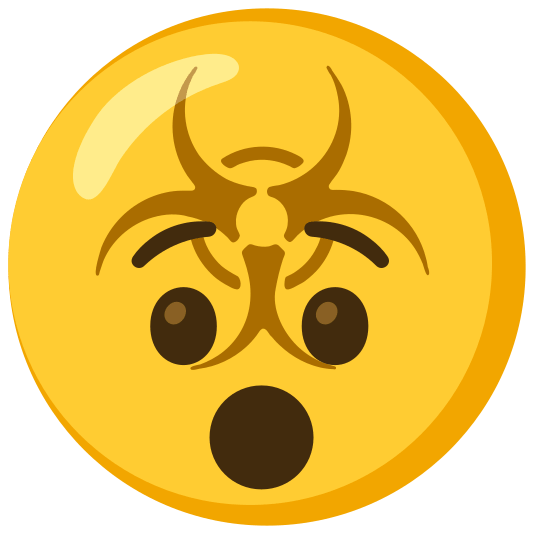 biohazard sign hushed