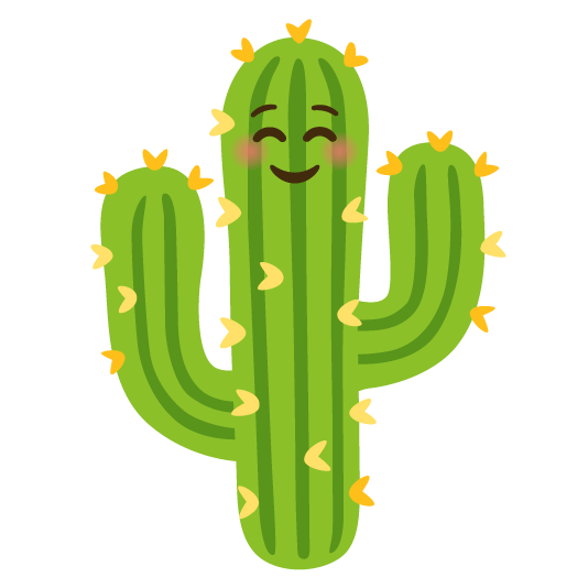 relaxed cactus