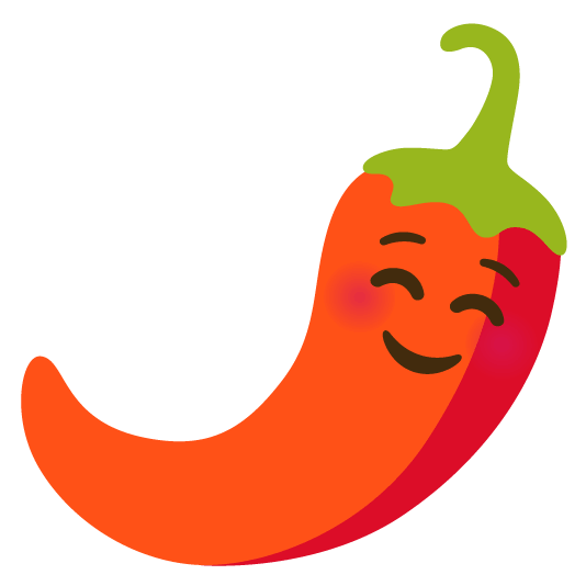 relaxed hot pepper