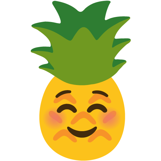 relaxed pineapple