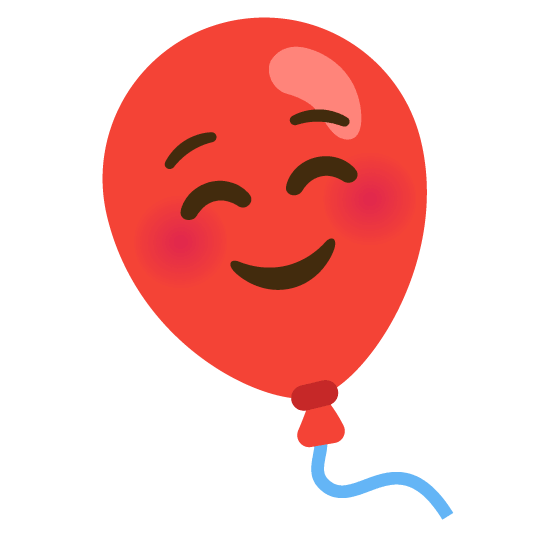 relaxed balloon