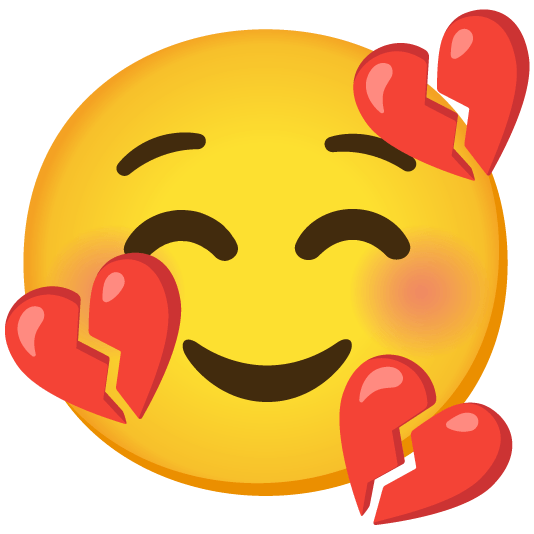 relaxed broken heart