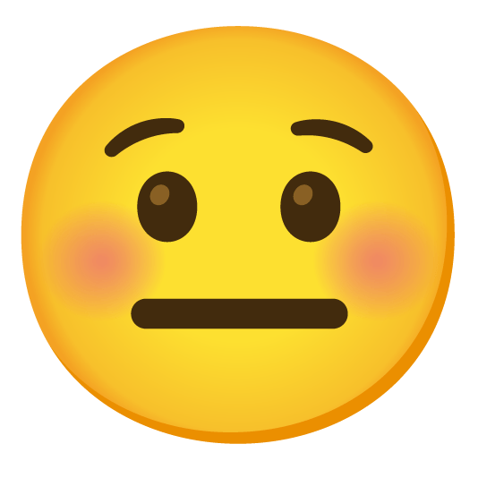 relaxed neutral face