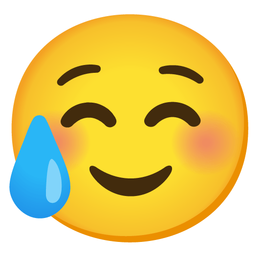 relaxed disappointed relieved