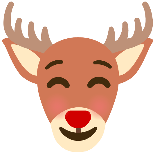 relaxed deer