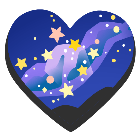 hearts milky way
