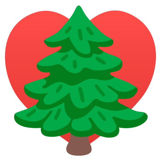 hearts evergreen tree