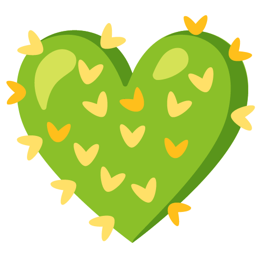 hearts cactus