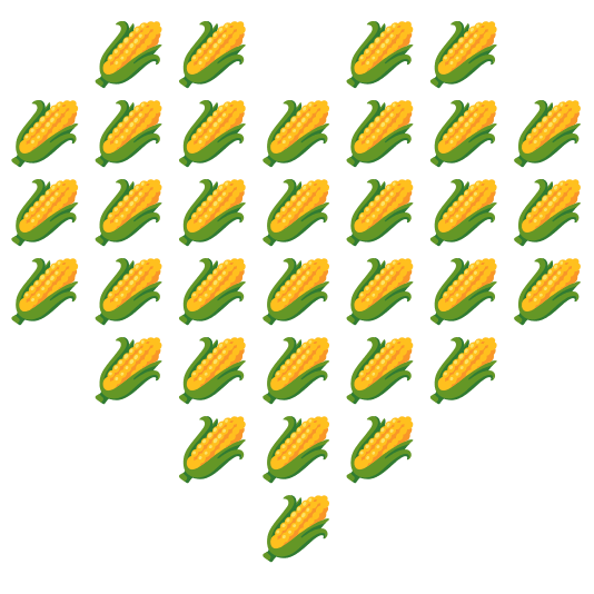 hearts corn