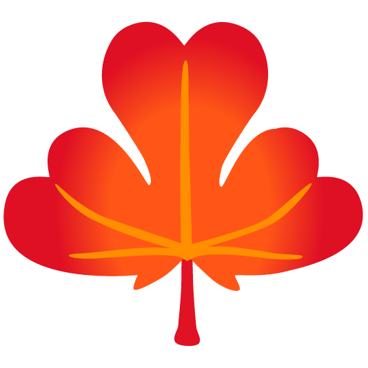 hearts maple leaf