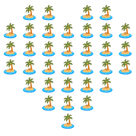 hearts desert island