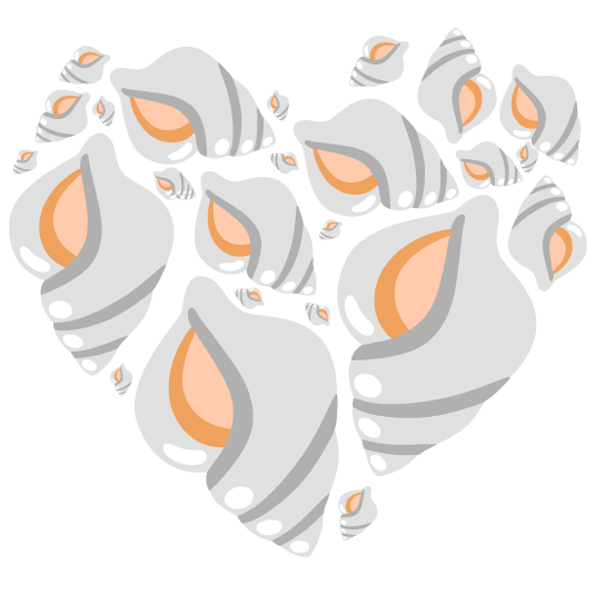 hearts shell