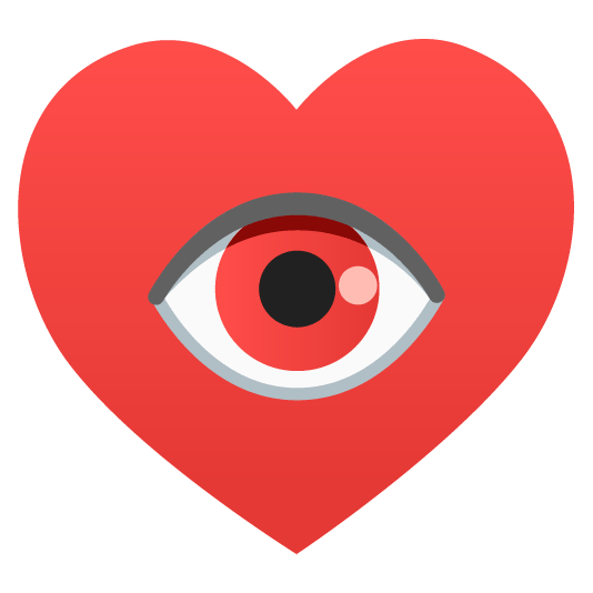 hearts eye