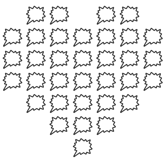 hearts right anger bubble