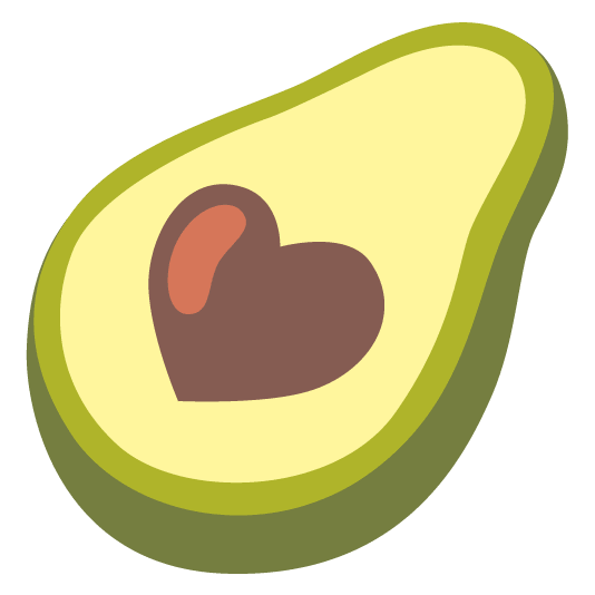 hearts avocado