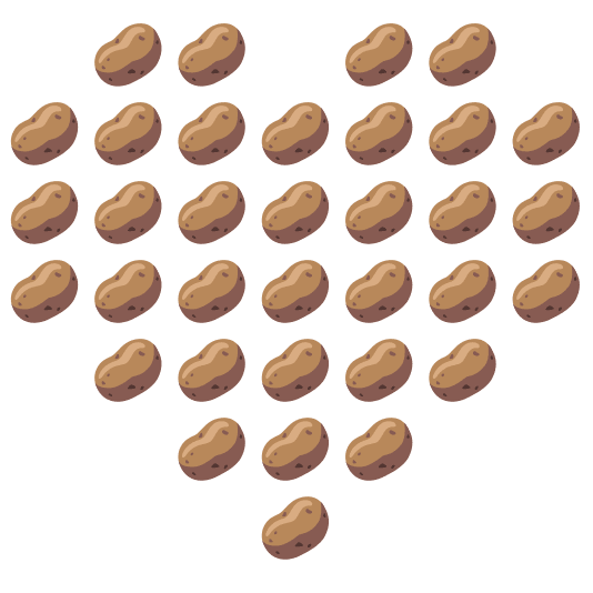 hearts potato