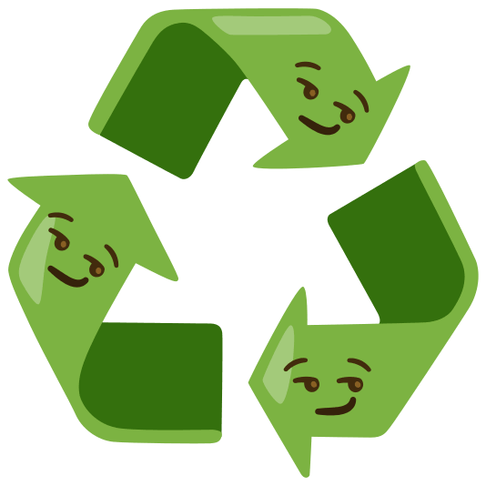 recycle smirk