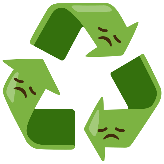 recycle disappointed