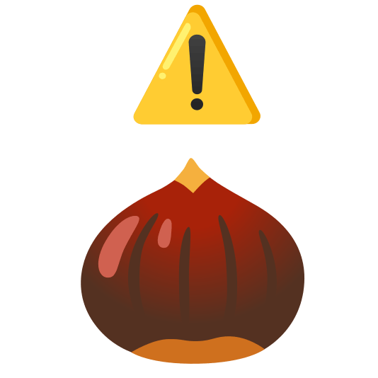 warning chestnut