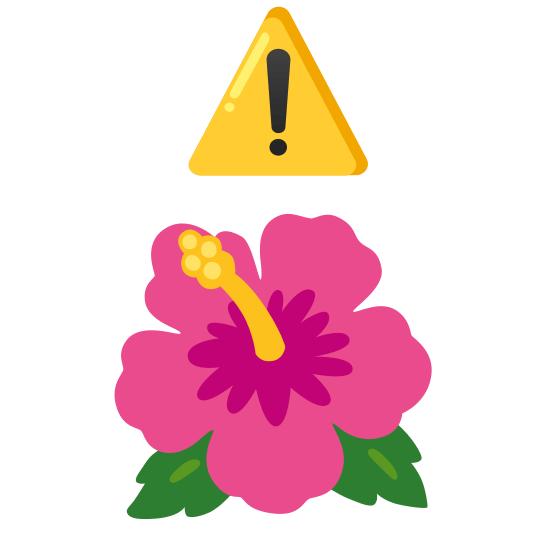 warning hibiscus