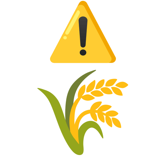 warning ear of rice