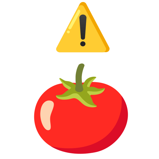 warning tomato
