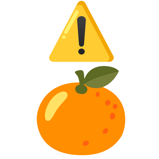 warning tangerine