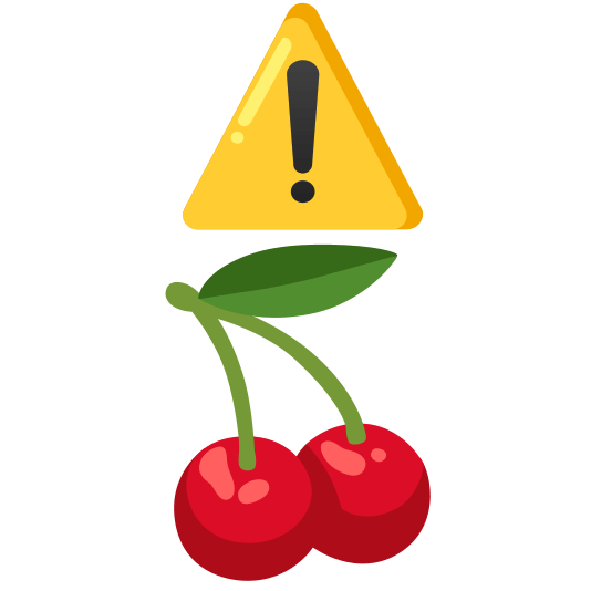 warning cherries