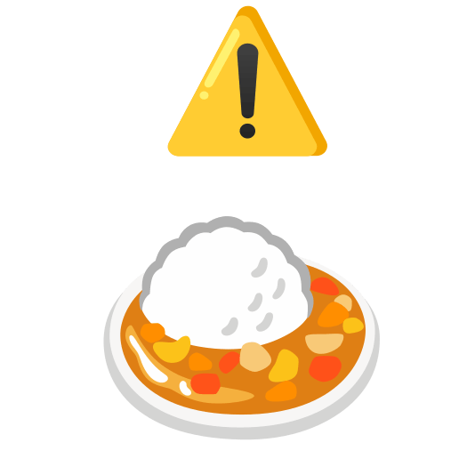 warning curry