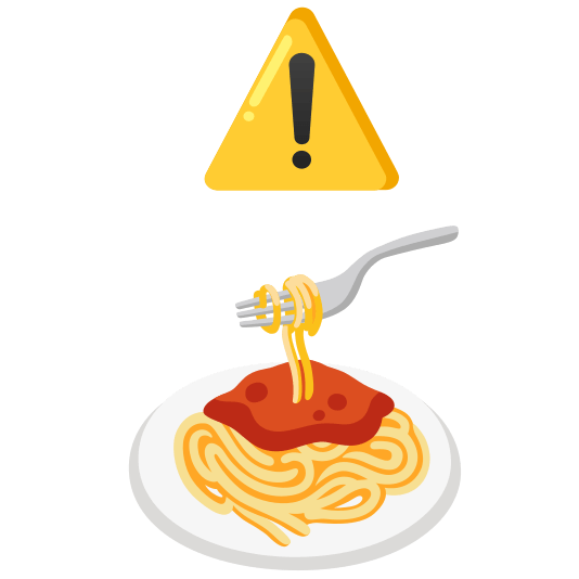 warning spaghetti