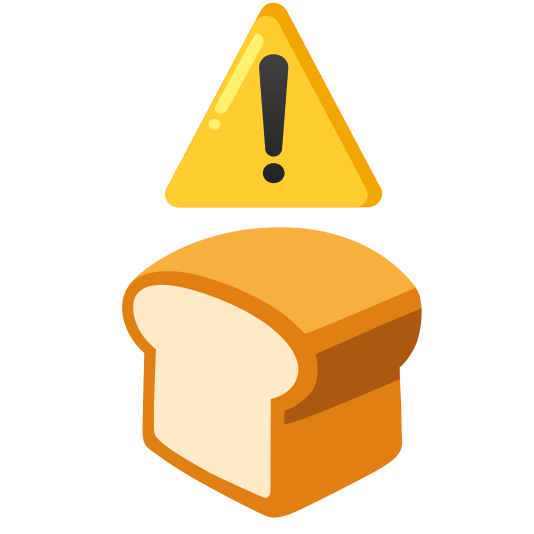 warning bread