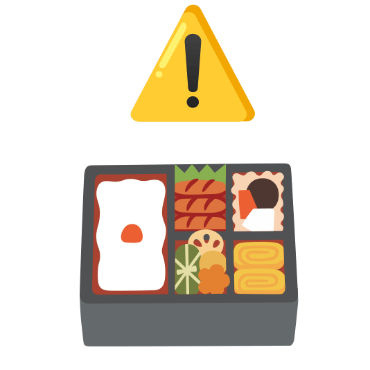 warning bento