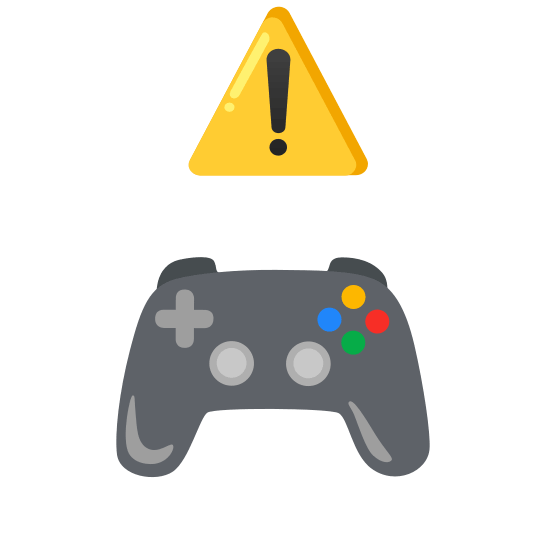 warning video game