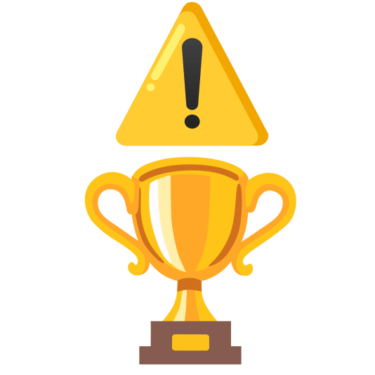 warning trophy
