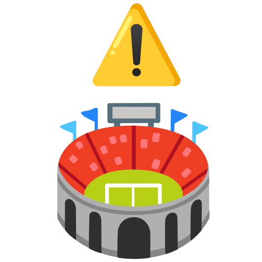 warning stadium
