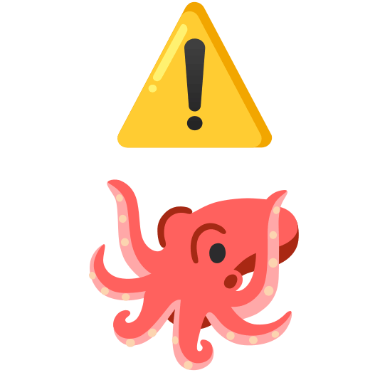 warning octopus