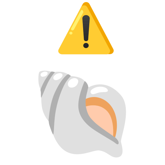 warning shell